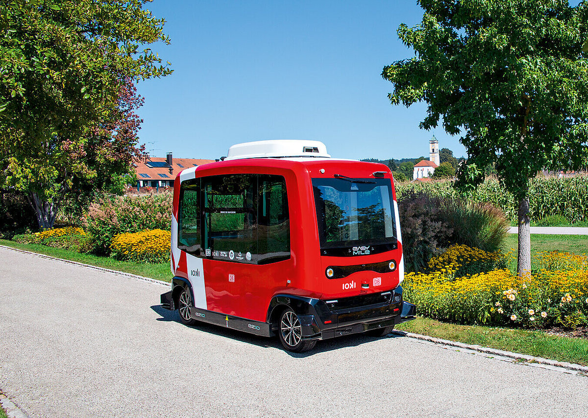 Der autonome Bus in Bad Birnbach